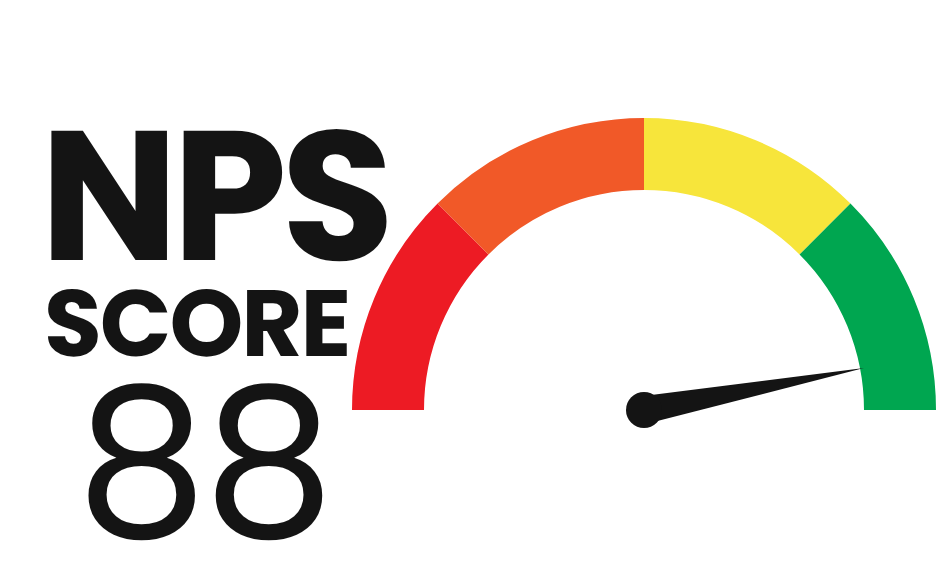 NPS score 88
